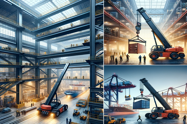 بالابر صنعتی قابل حمل برای کارگاه