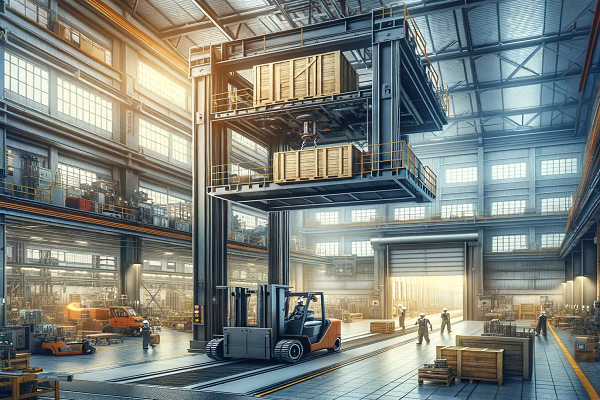 بالابر صنعتی برای بارهای سنگین + بیشتر بدانید