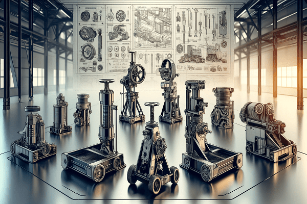 انواع جک بالابر صنعتی + بیشتر بدانید