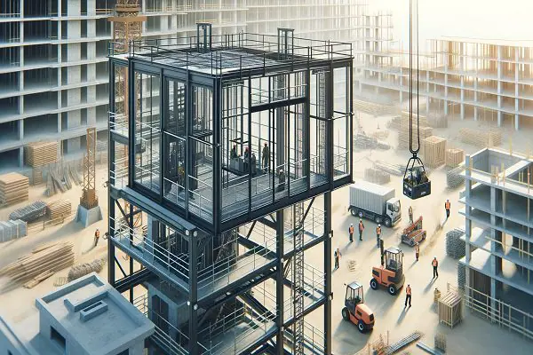 نصب بالابر ساختمانی تک فاز