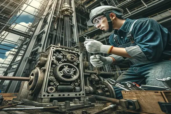 علت روغن ریزی گیربکس بالابر ساختمانی - بالابر سازی فارکو