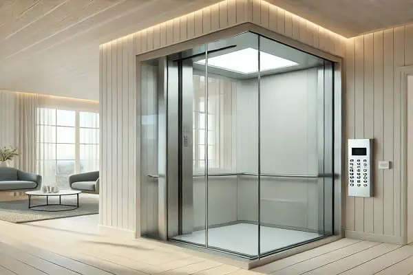 مزایای بالابر خانگی با کابین