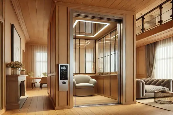 بالابر خانگی با کابین