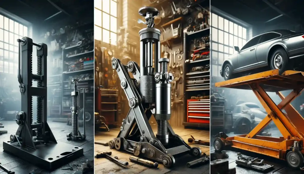 انواع جک بالابر هیدرولیک